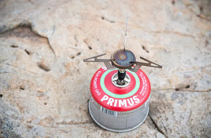 Primus Guaranteed protection with - Dedicated support stove external Express piezo
