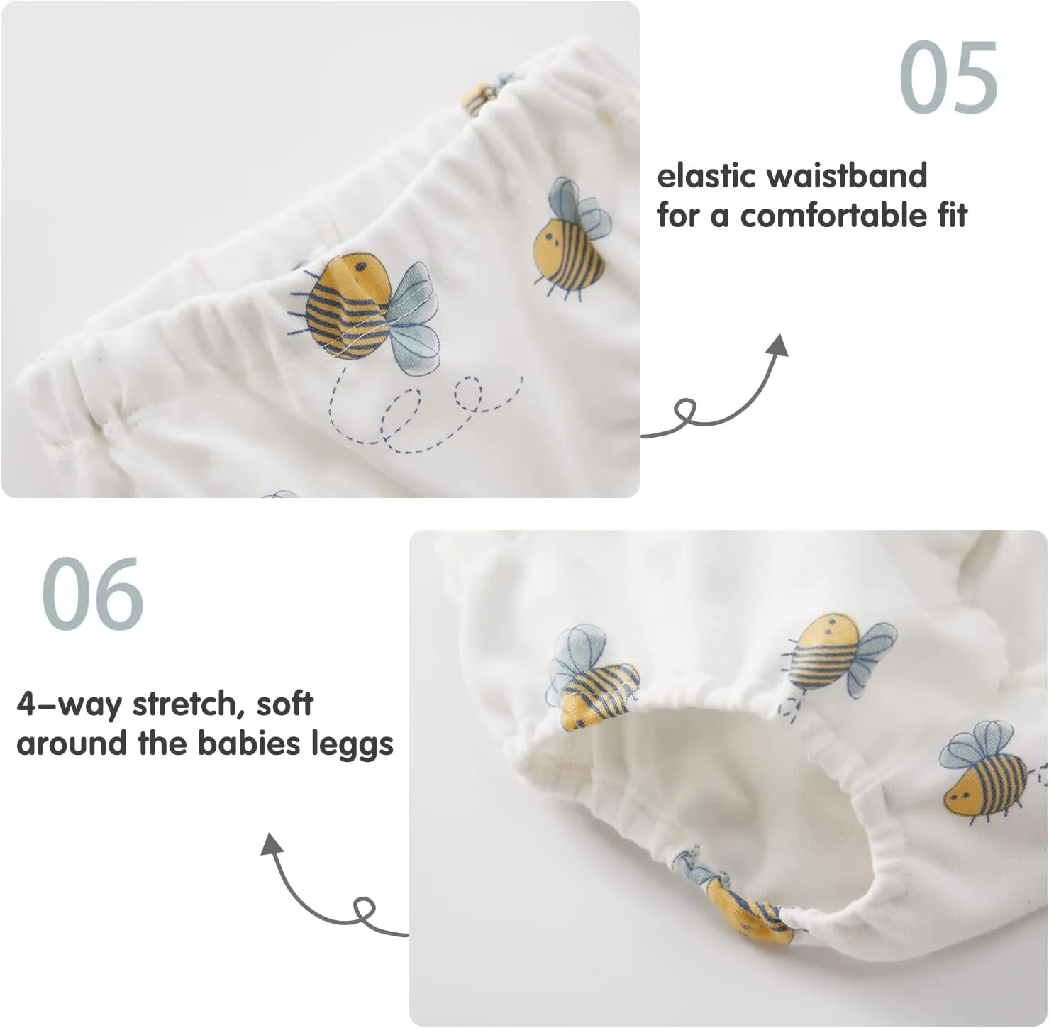 pureborn Baby Toddler Girl Dress with Bloomer Short and Long Sleeve Playwear Dress with Diaper Cover