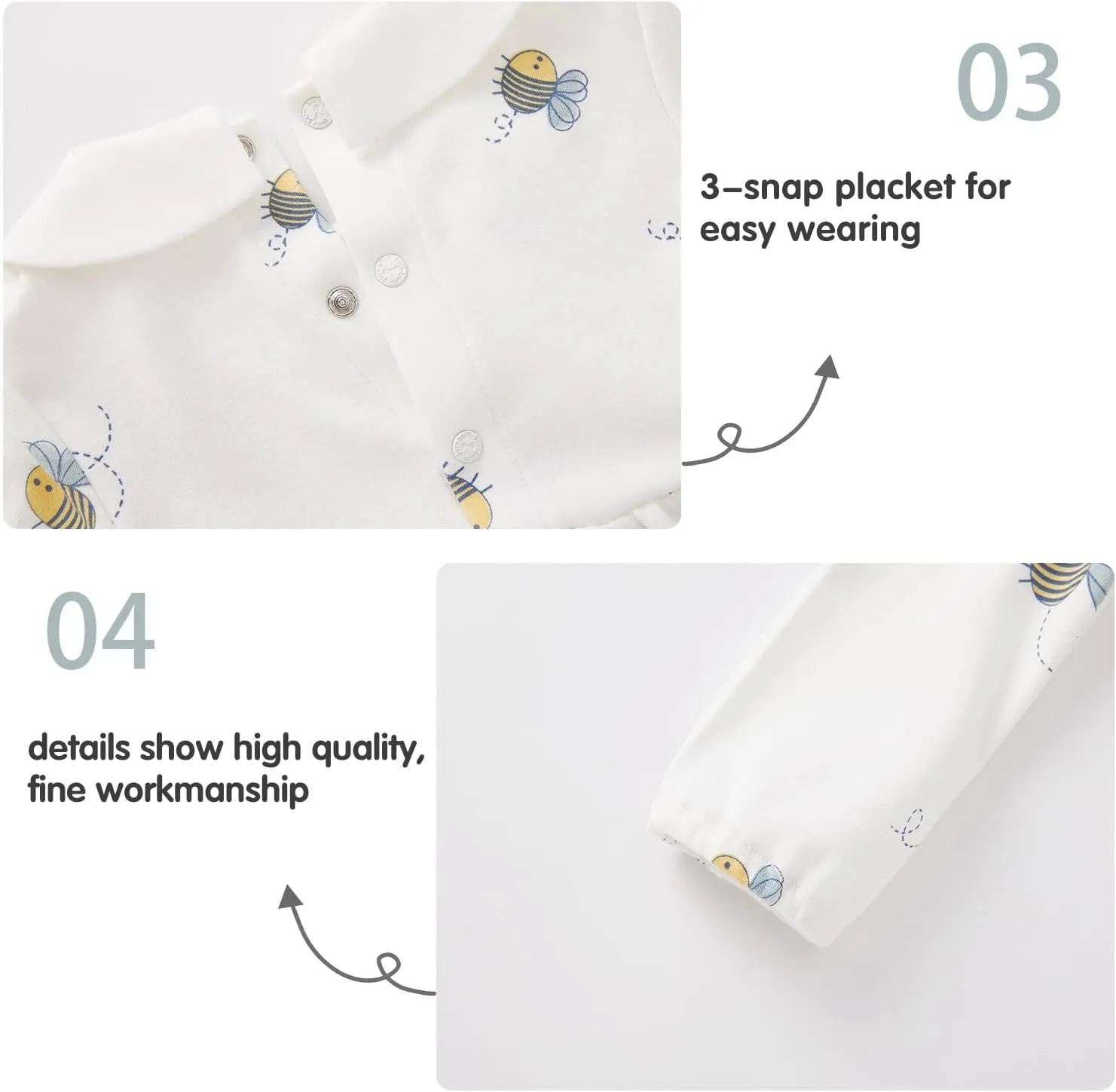 pureborn Baby Toddler Girl Dress with Bloomer Short and Long Sleeve Playwear Dress with Diaper Cover
