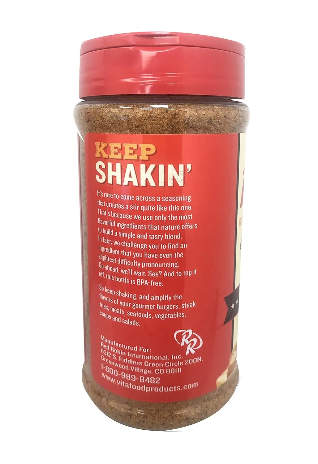 Red Robin Signature Seasoning, 15 Oz