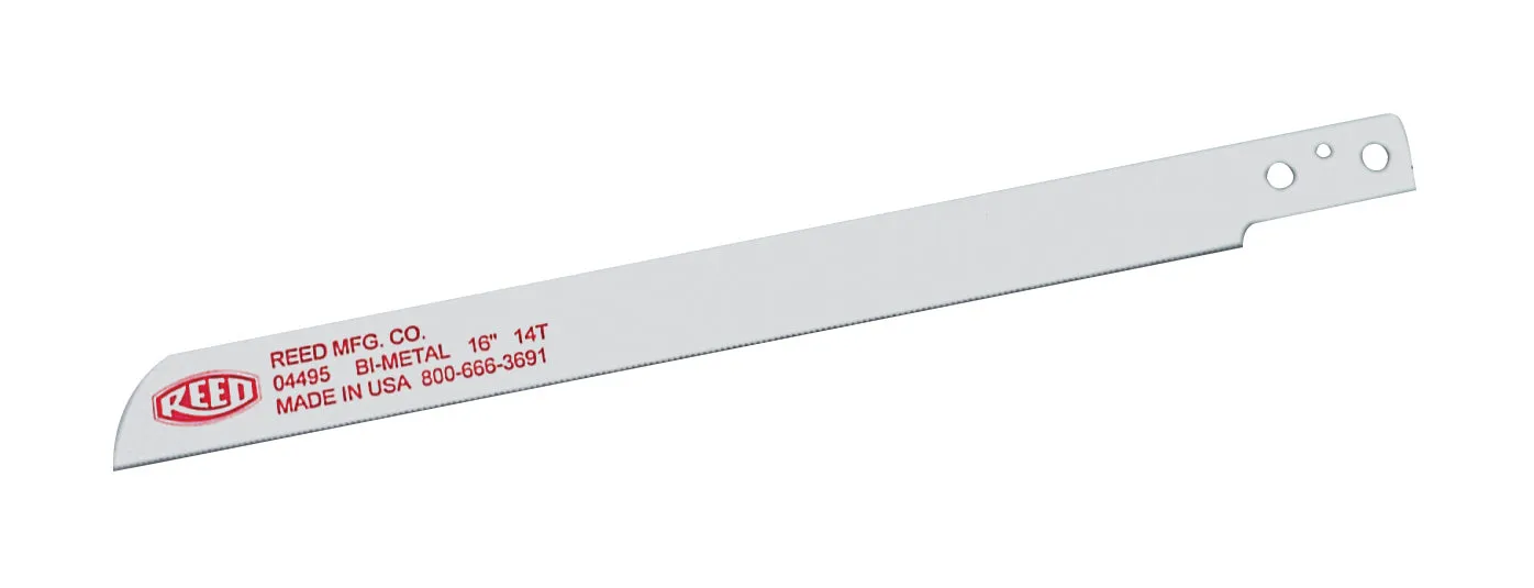 REED Z1614 Power Hack Saw Blade, 16-Inch 14 TPI