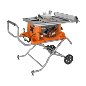 Ridgid ZRR4513 Electric 10" Portable Table Saw & Stand (Certified Refurbished)