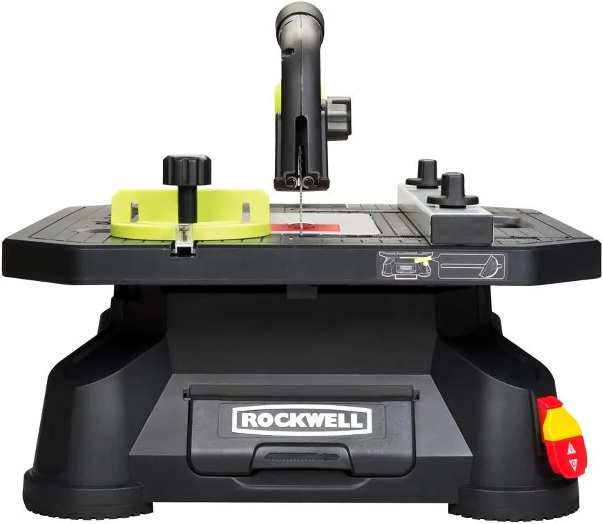 Rockwell RK7323 BladeRunner X2 Portable Tabletop Saw with Steel Rip Fence, Miter Gauge & 7 Accessories