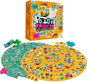 RONDA Hey I Saw It First - Memory and Observation Challenge Board Game for Family and Friends, Two Difficulty Levels, Three Game Modes