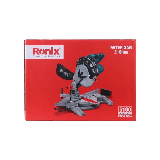 Ronix 5100 Mitre Saw 1450W 5000rpm Portable Aluminum Cutter Cutting for Wood Drilling Metal Mitre Saw