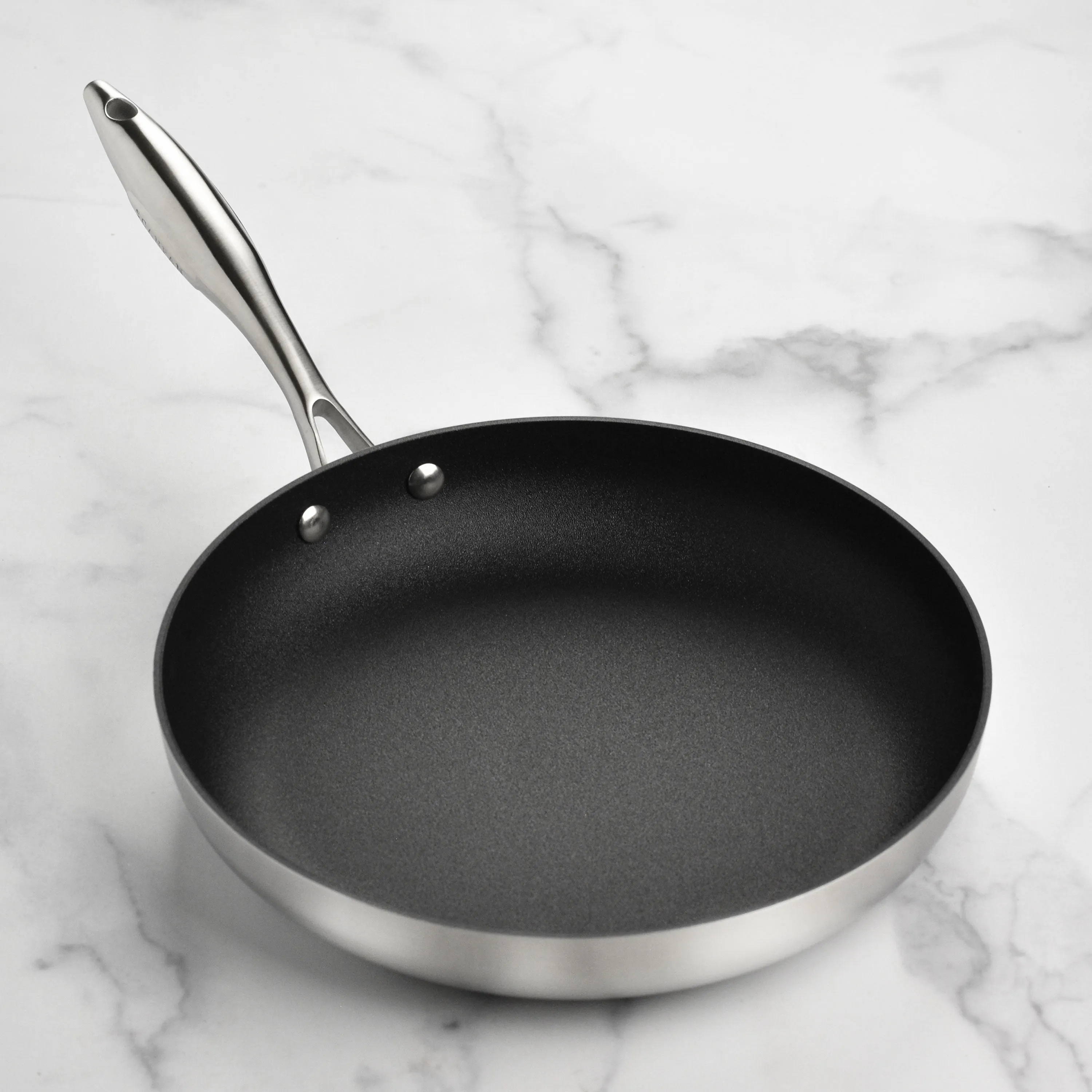 Scanpan CX  11" Stainless Steel Nonstick Fry Pan with Lid