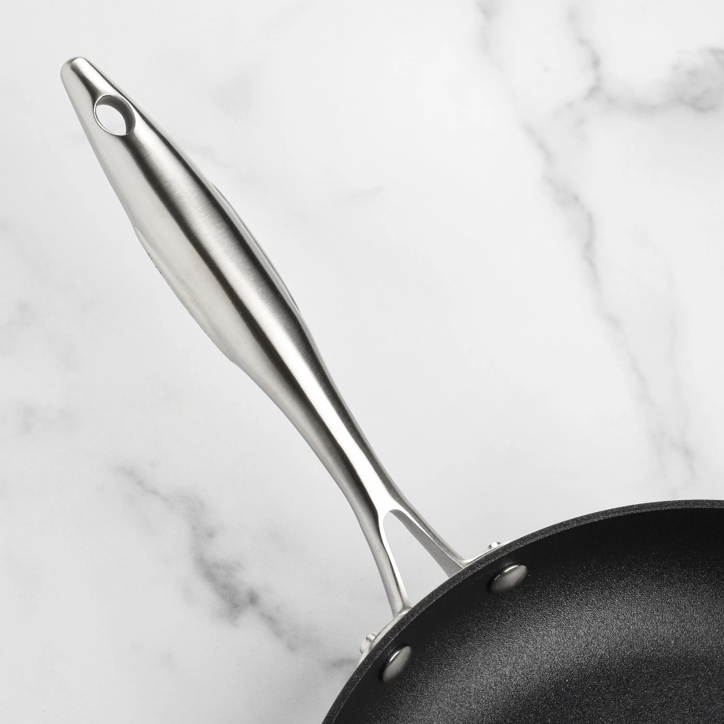 Scanpan CX  11" Stainless Steel Nonstick Fry Pan with Lid