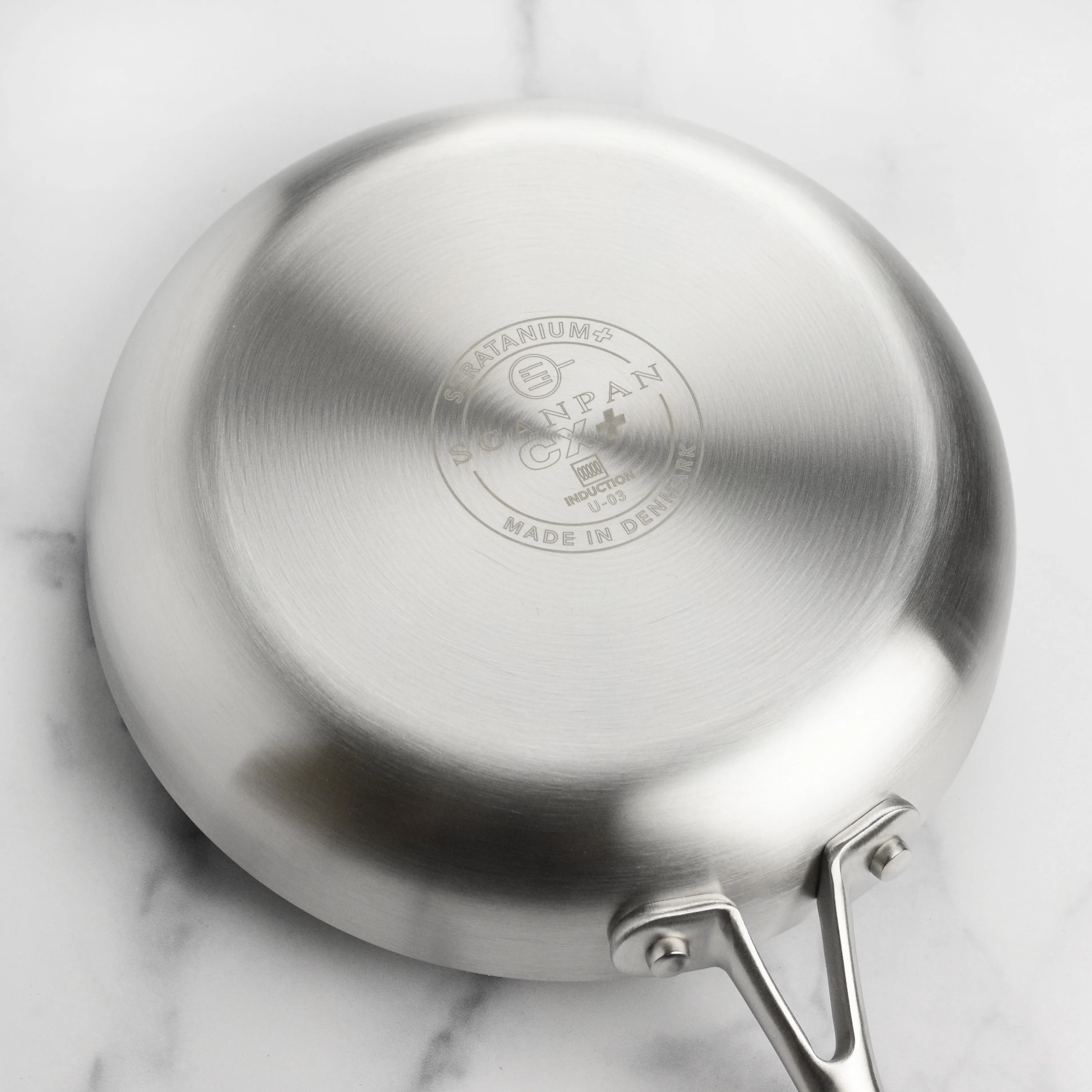 Scanpan CX  8 & 10.25" Stainless Steel Nonstick Fry Pan Set with Lids