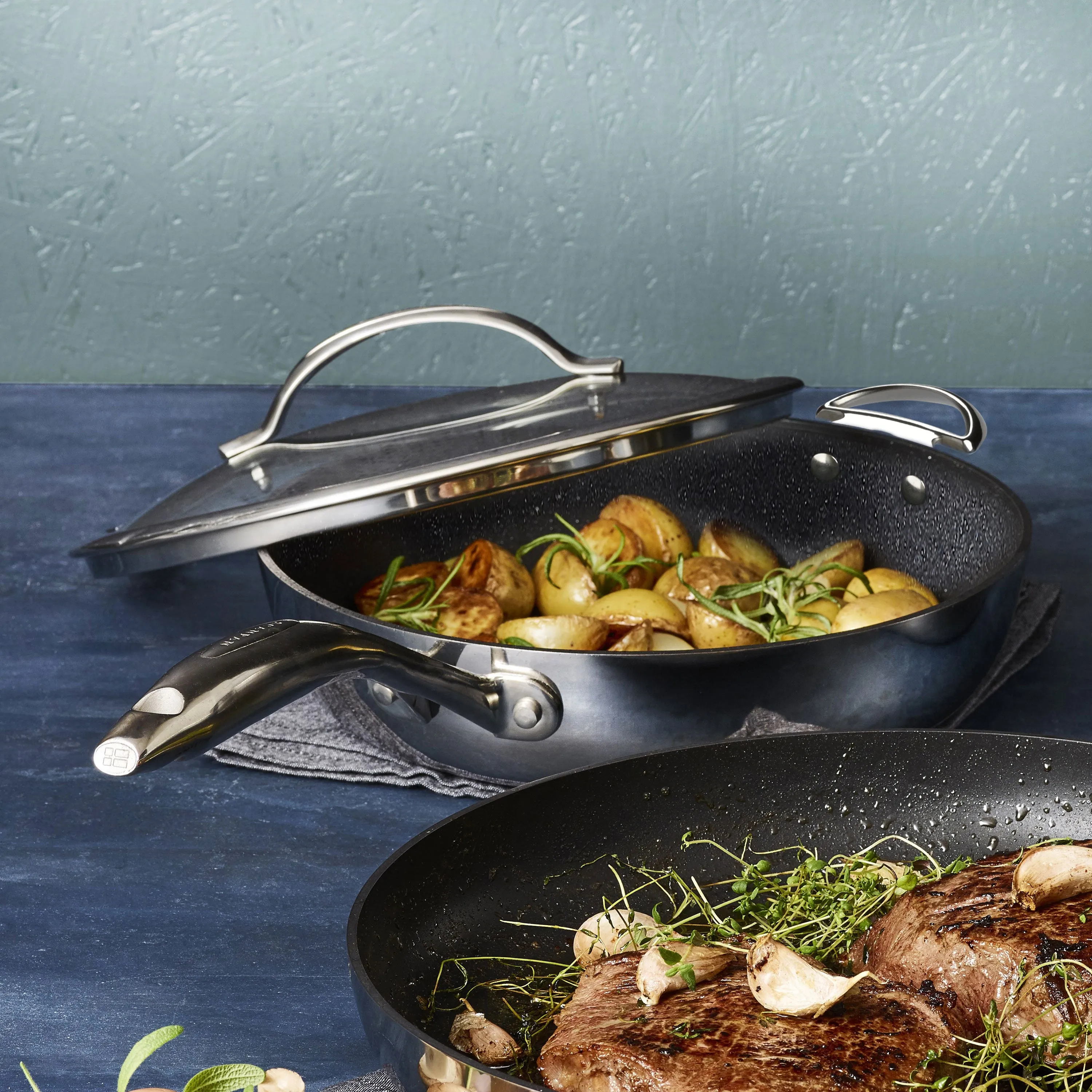 Scanpan HaptIQ 5.25-quart Stainless Steel Nonstick Saute Pan