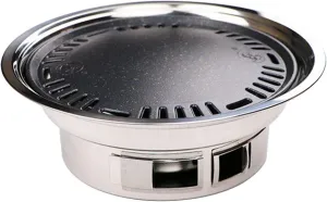 Sempoda BBQ Grill Pan, Non Stick Coating for Indoor Outdoor Grilling Experience, Korean Barbecue Made Easy