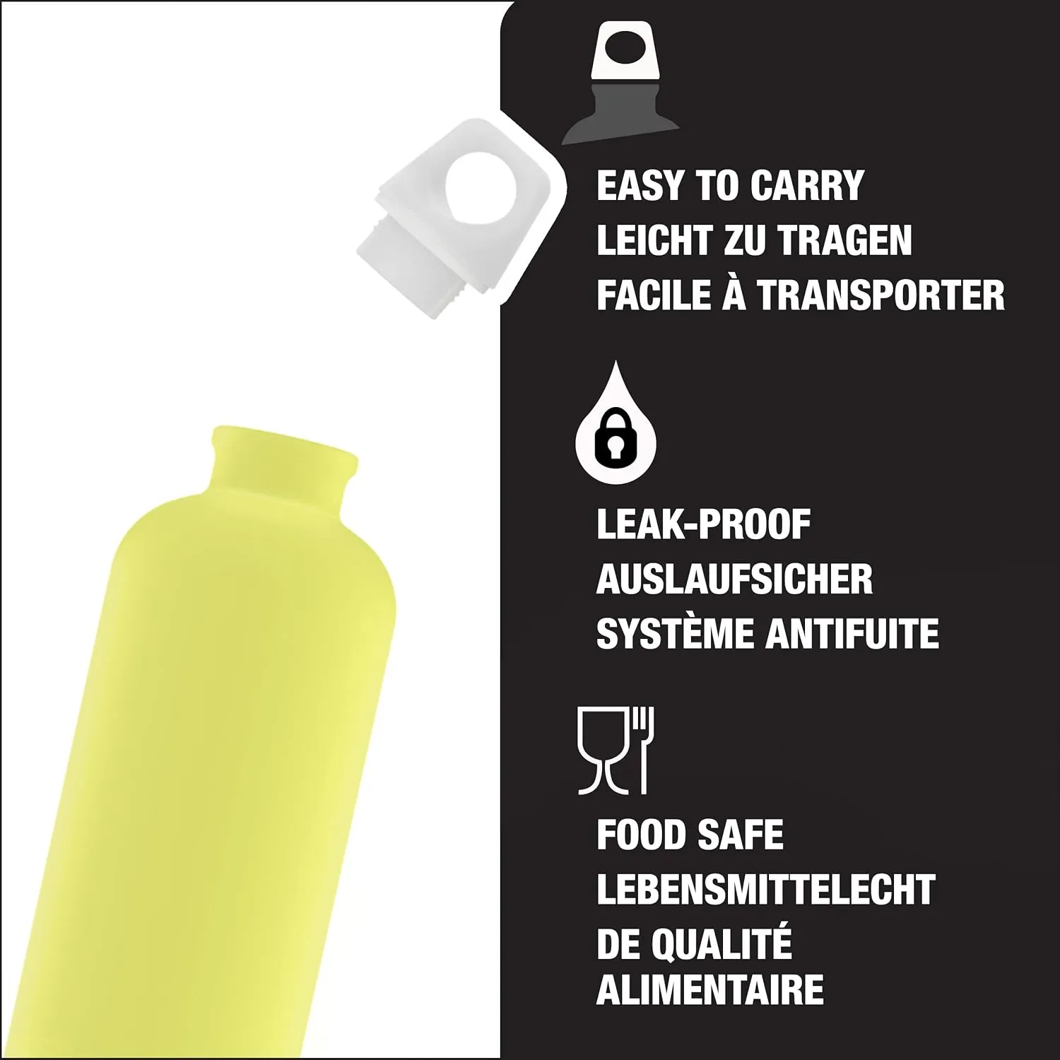 SIGG - Aluminum Water Bottle - Traveller - Made in Switzerland - Carbonated Drinks - Recycled - BPA-Free - 20Oz / 34Oz
