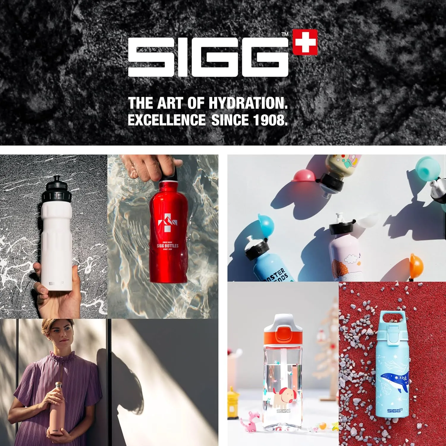 Sigg - Aluminum Water Bottle - Traveller PSG - Climate Neutral Certified - Suitable For Carbonated Beverages - Leakproof & Lightweight - BPA Free - Blue - 0.6L