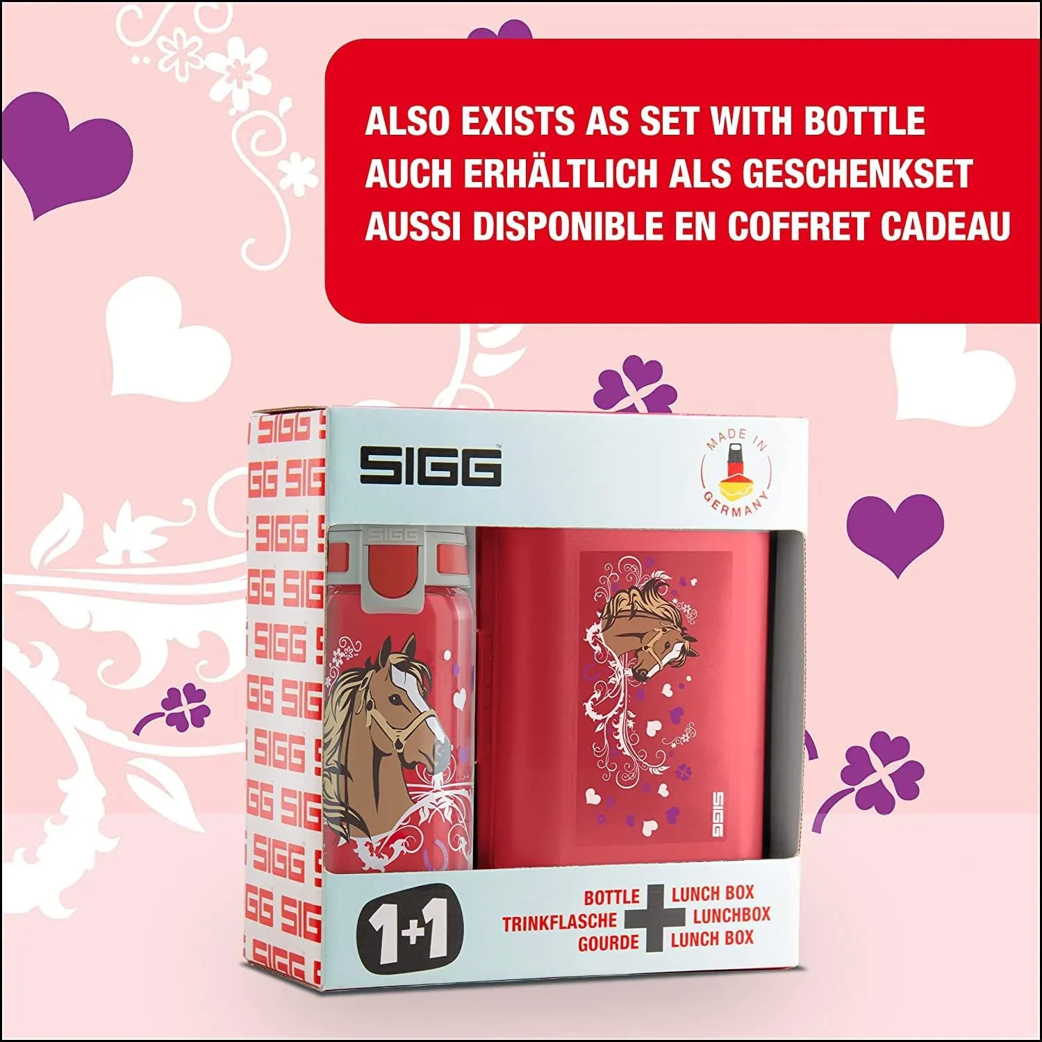 SIGG - Kids Lunch Box VIVA - Made in Germany - Dishwasher Safe - Food Containers for School, Daycare - Gifts Boys, Girls