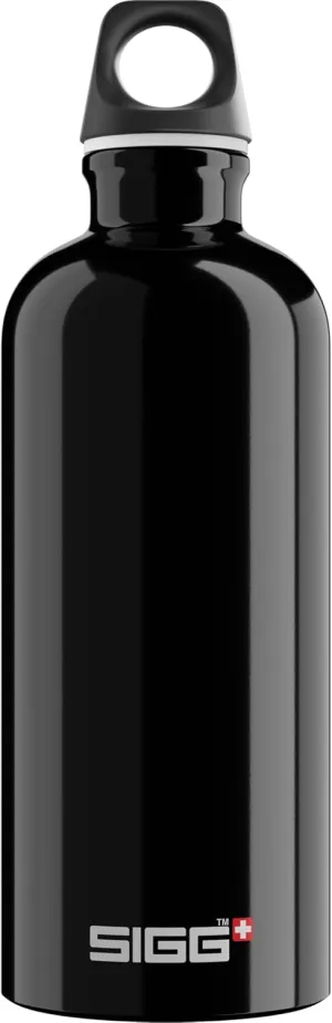 SIGG - Recycled Metal Water Bottle - Traveller - Made in Switzerland - Carbonated Drinks - BPA-Free - 20 Oz
