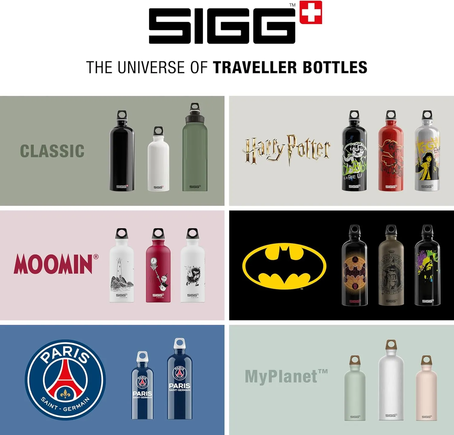 SIGG - Recycled Metal Water Bottle - Traveller - Made in Switzerland - Carbonated Drinks - BPA-Free - 20 Oz