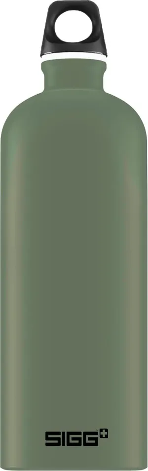 SIGG - Recycled Metal Water Bottle - Traveller - Made in Switzerland - Carbonated Drinks - BPA-Free - 34 Oz