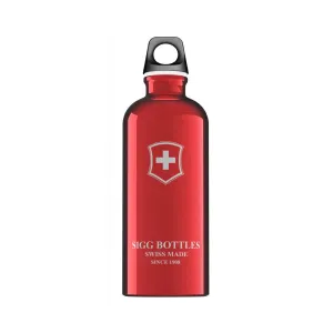 SIGG SWISS EMBLEM BOTTLE 0.6LTR-RED