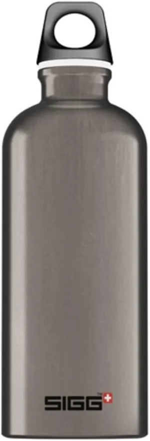 Sigg Traveller Smoked Pearl Water Bottle, 0.6 Liter -- 6 per case.