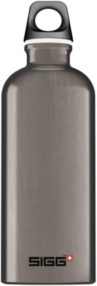 Sigg Traveller Smoked Pearl Water Bottle, 0.6 Liter -- 6 per case.