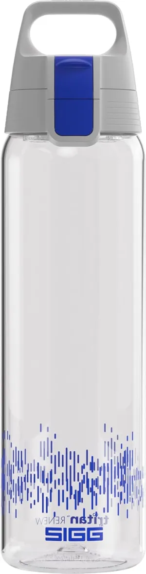 SIGG - Tritan Renew Transparent Water Bottle - Total Clear ONE MyPlanet - For Carbonated Beverages - Dishwasher Safe - With Fruit Strainer - Leakproof & Lightweight - BPA Free - 17 Oz / 25 Oz / 51 Oz