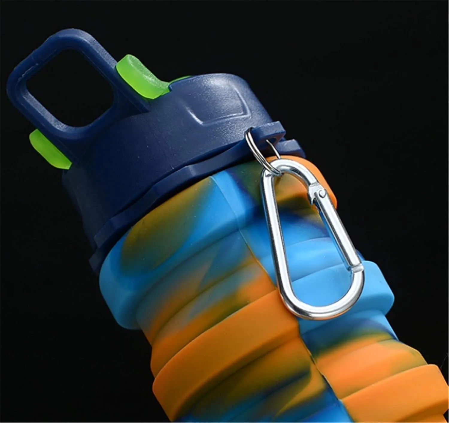 Silicone Travel Cup Telescopic Collapsible Drinking Tea Cup Retractable Folding Coffee Cup Outdoor Sports Tour Camping Water Cup