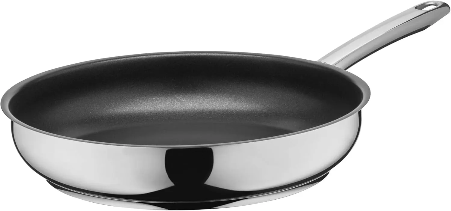 Silit 2110301776 Frying pan, Rustproof stainless steel with triple Silitan non-stick coating