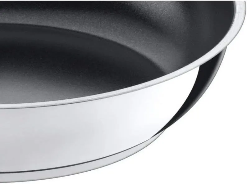 Silit 2110301776 Frying pan, Rustproof stainless steel with triple Silitan non-stick coating