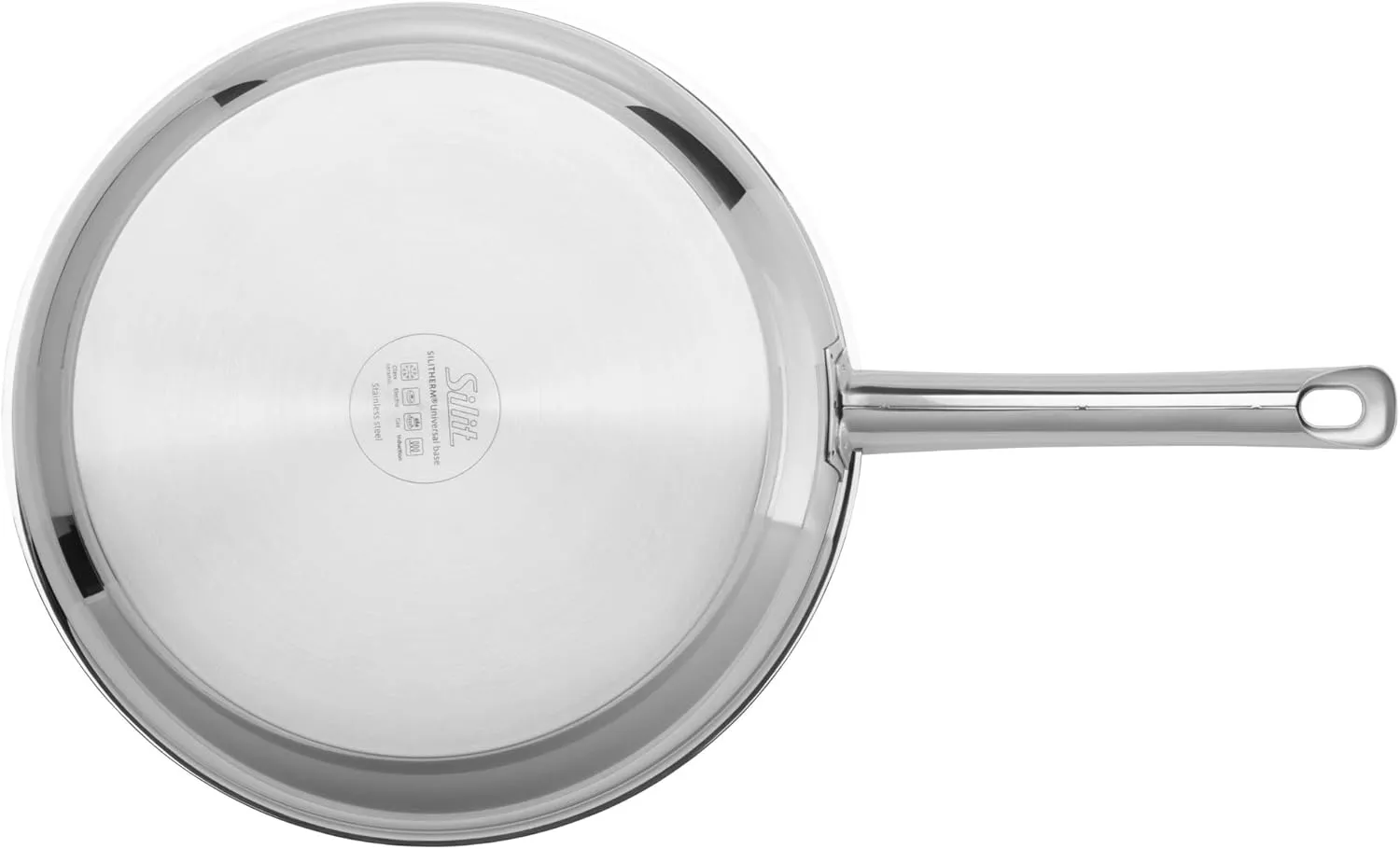 Silit 2110301776 Frying pan, Rustproof stainless steel with triple Silitan non-stick coating