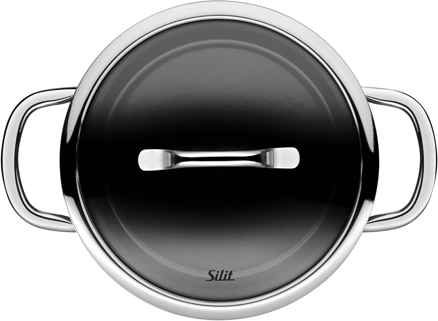 Silit Passion High Casserole with Lid, 20cm, Red