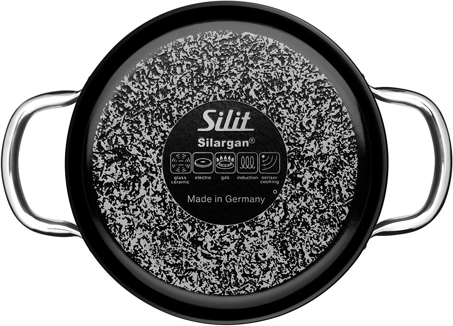 Silit Passion High Casserole with Lid, 20cm, Red