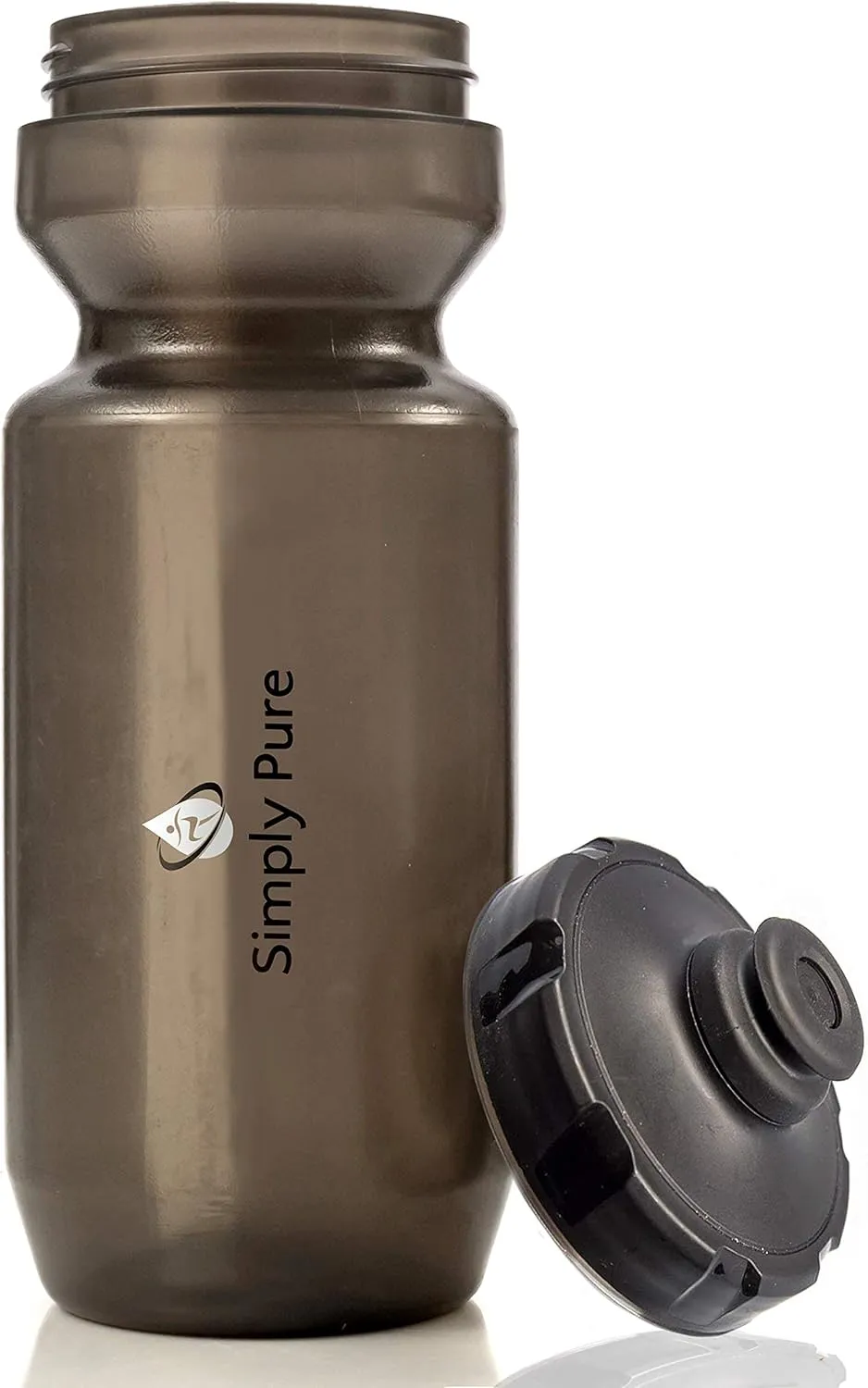 Simply Pure Purist 22 Oz BPA-Free, Sport & Bike Squeeze Water Bottle by Specialized Bikes (Moflo Cap)