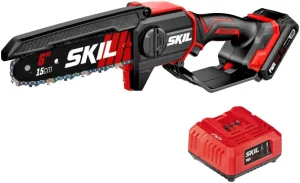 SKIL PWR CORE 20 Brushless 20V 6" Mini Chainsaw Kit including 2.0Ah Battery and Charger-PR0600B-11