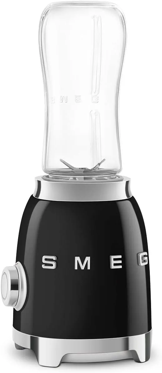 SMEG 50's Retro Style Personal Blender with Backlit Knob and Two 600 ML BPA Free bottles