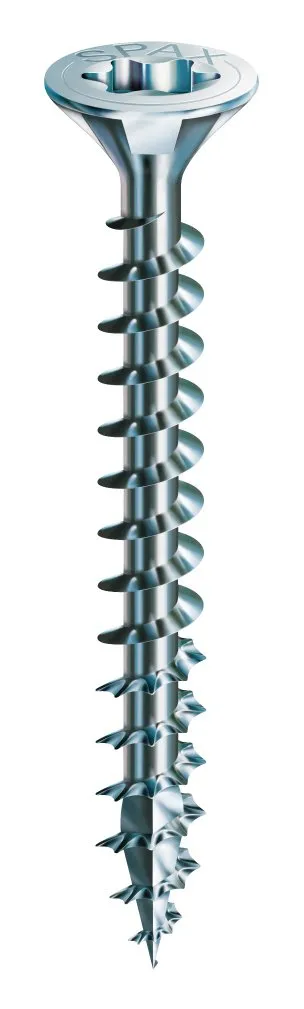 SPAX Universalschraube, 4,0 x 16 mm, 200 Pieces, T-Star Plus, Half Round Head, Full Thread, 4CUT, WIROX A3J, 0201010400163