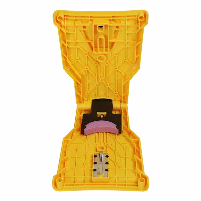 Special chain saw sharpener