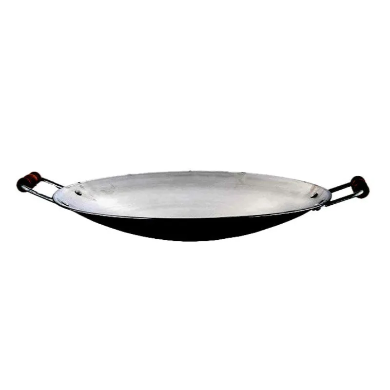 Stainless Nonstick Roasting Pan, Barbeque Plate with Handles, 15.7"