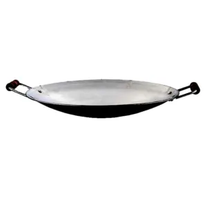 Stainless Nonstick Roasting Pan, Barbeque Plate with Handles, 18.9"