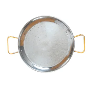 Stainless Steel Paella Pan "Pata Negra"