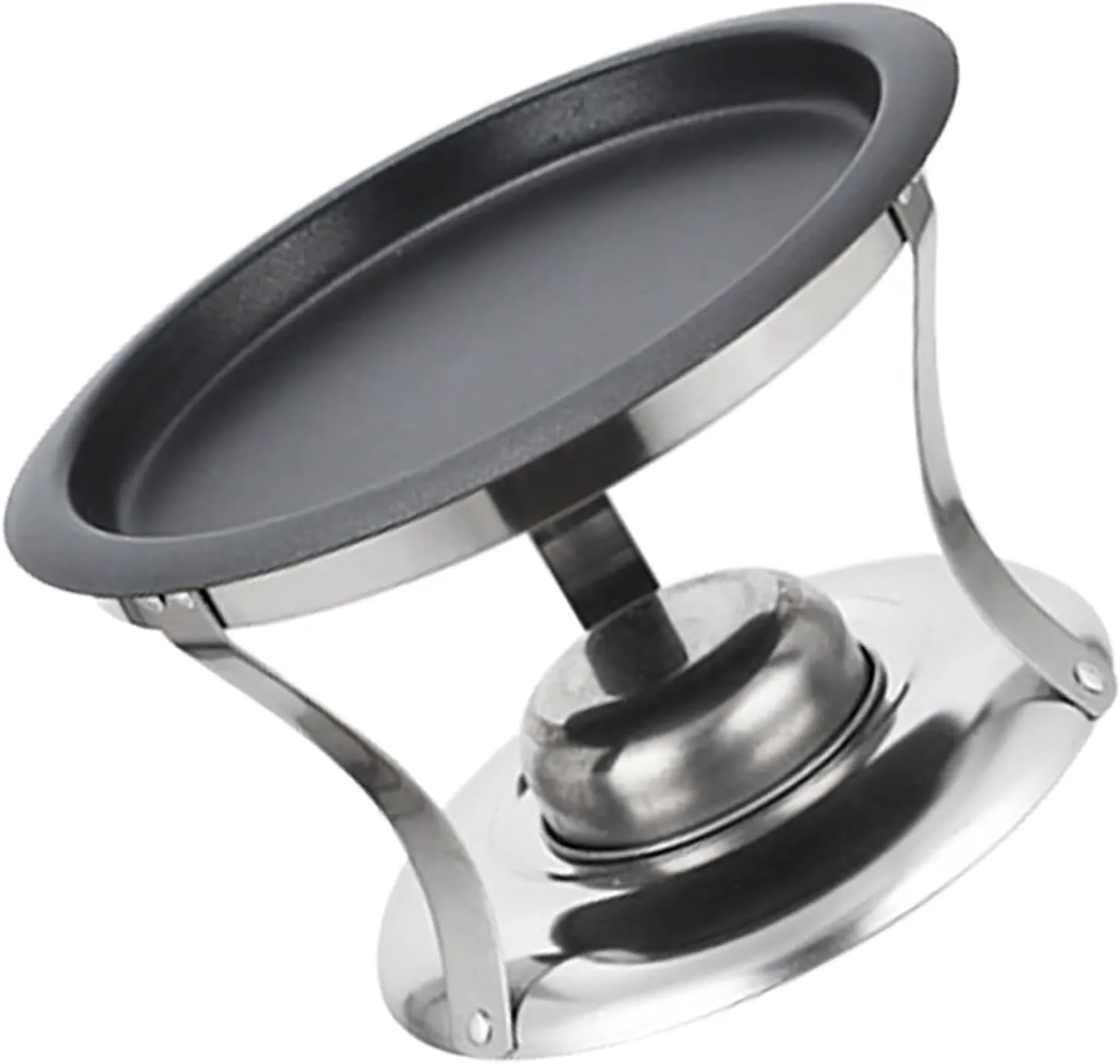 Stainless Steel Portable Korean BBQ Grill, Mini Camping Barbecue Stove with Fire Cover Outdoor Travel (L(330 X 184mm / 12.99 X 7.24in))