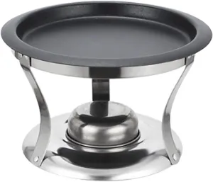Stainless Steel Portable Mini BBQ Grill Nonstick Camping Grill with Grill Tray for Outdoor Cooking Family BBQ (Large)
