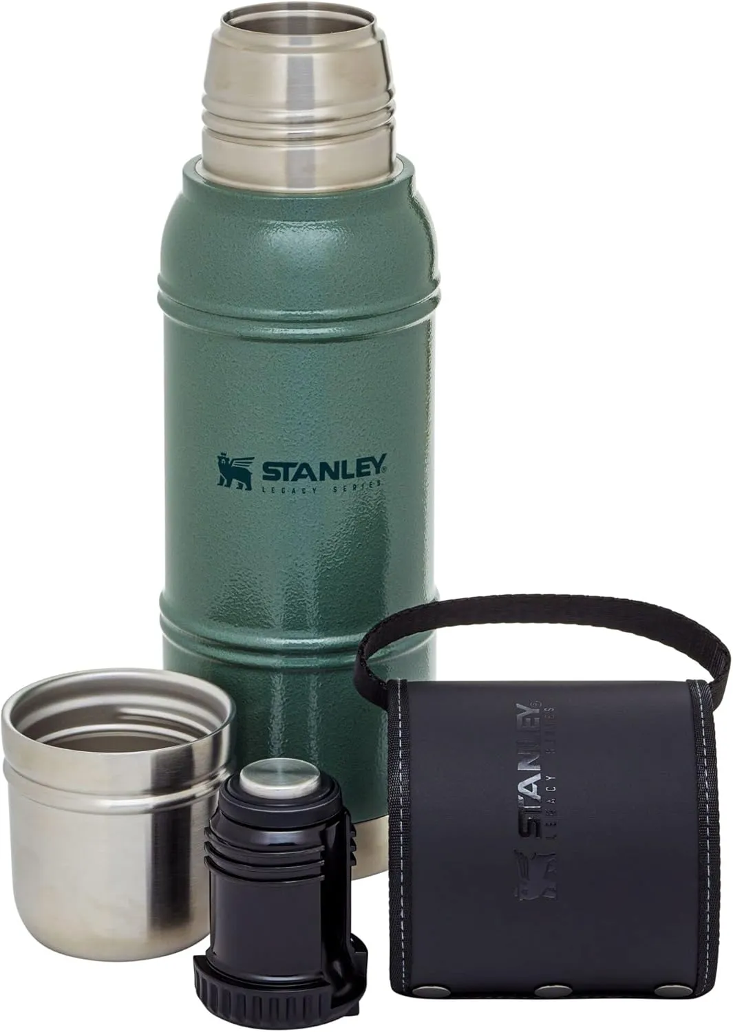 Stanley Quadvac Thermal Insulated Wide Mouth Bottle- BPA-Free 18/8 Stainless Steel Thermos for Cold & Hot Beverages – Keeps Liquid Hot or Cold for Up to 24 Hours