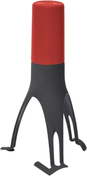 Stirr - The Unique Automatic Pan Stirrer - With LED Speed Indicator, Red