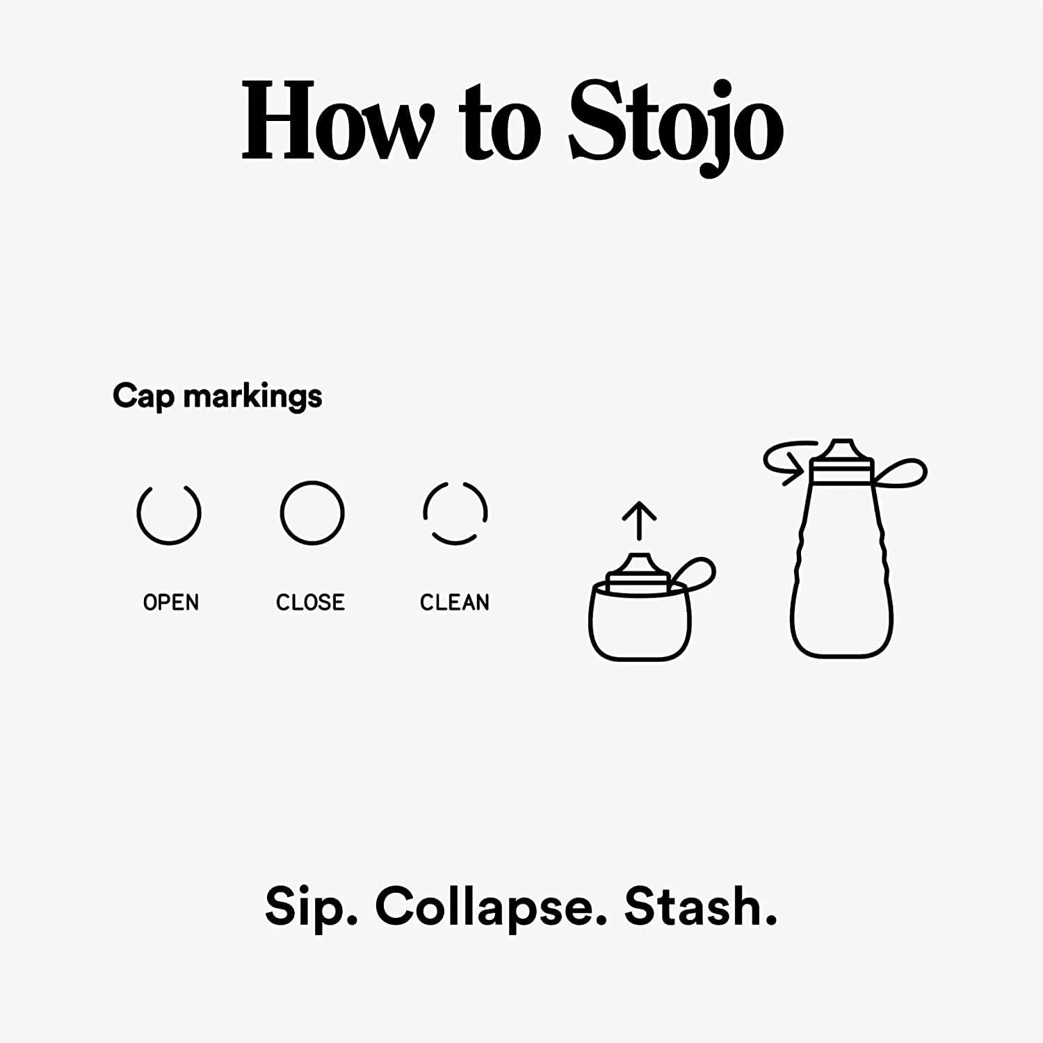 STOJO Collapsible Sports Water Bottle - Leak-Proof Reusable Silicone Travel Cup for Hot & Cold Drinks - Microwave & Dishwasher Safe - AS SEEN ON TODAY SHOW - Parent (Carnation)