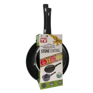 Stonewell 2 Piece 24cm Pan    16cm Pot Set Kitchen Non Stick Cookware