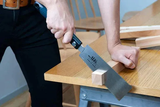 Suizan Japanese Ryoba Pull Saw 180mm Double Edge