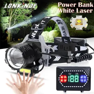 Super Bright White LED Headlamp with Motion Sensor