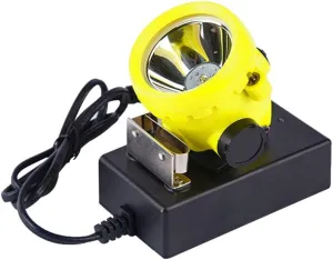 Superbright Headlight Safety Mining Headlamp BK2000 1 6 Led Mining Light Rechargeable Coal Mine Lamp Explosion Proof Mining Light Waterproof Underground Headlamp for Hard Hat
