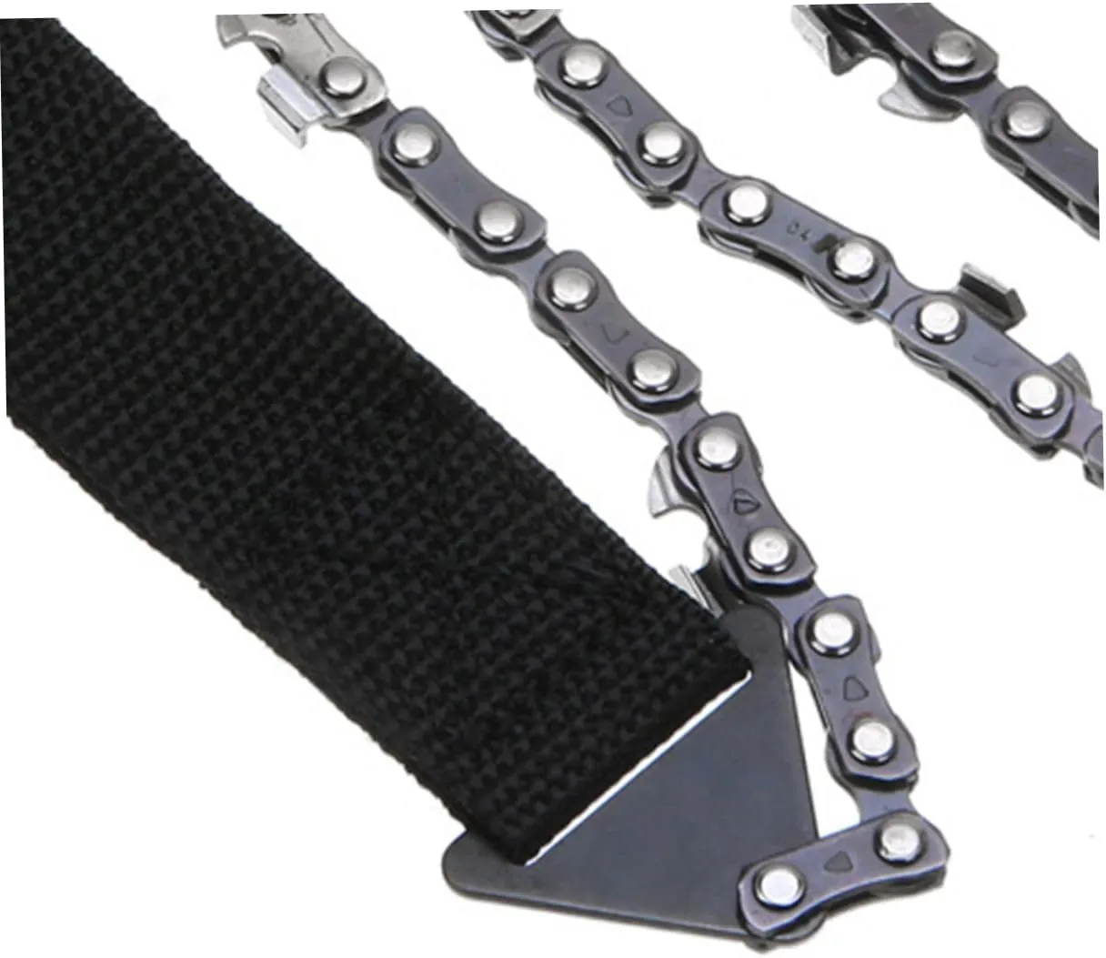 SUPVOX 3pcs Portable Pocket Chainsaw Razor Outdoor Gear for Camping Hiking Emergency Chainsaw