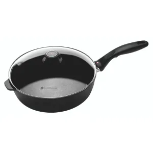 Swiss Diamond XD 3.8 qt Nonstick Saute Pan with Glass Lid