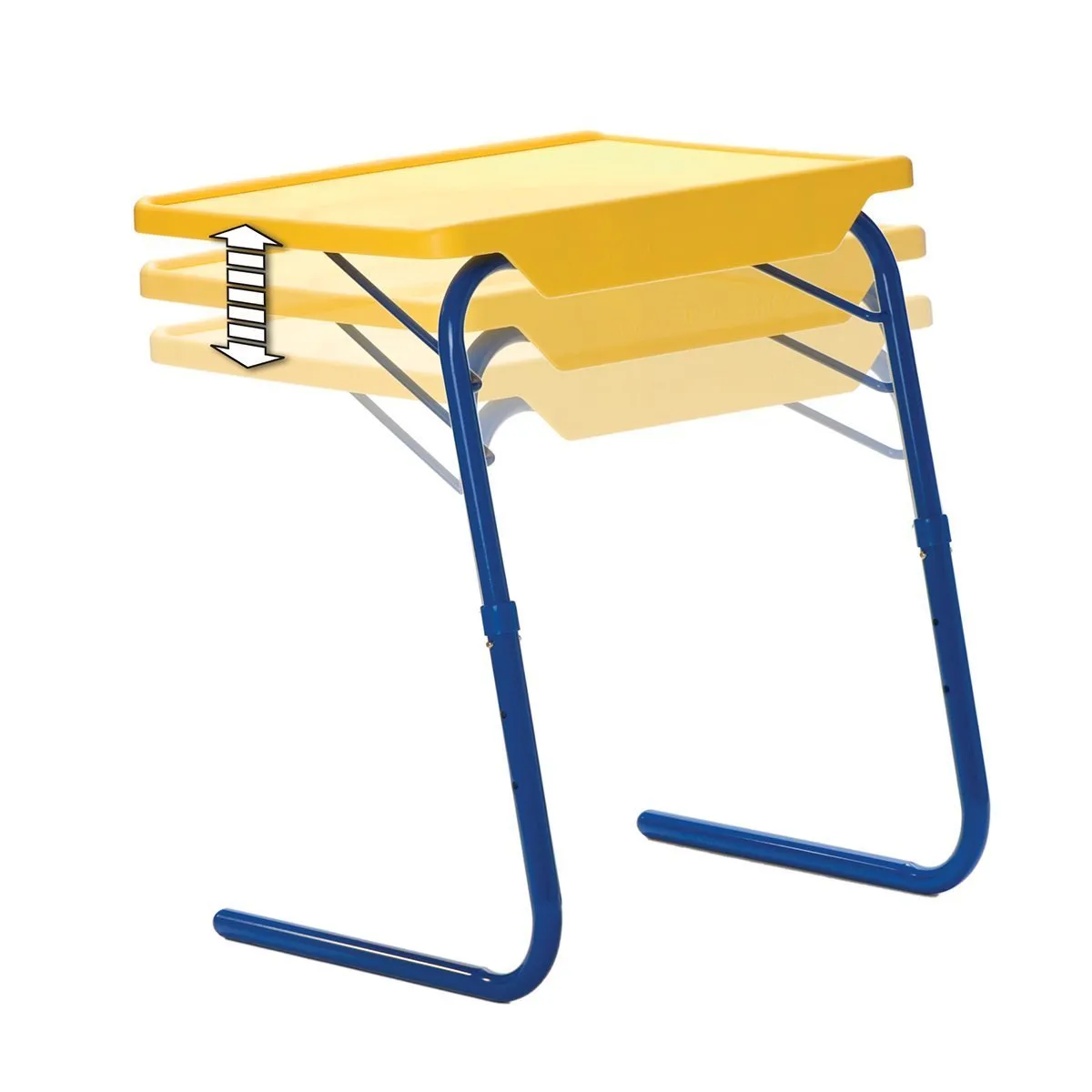 Table-Mate 4 Kids Folding Desk and Chair Set for Eating, Art & Activities for Toddlers and Children with Portable Carry Case (Red/Blue/Yellow)